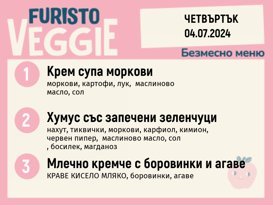 Меню 04.07 безмесно 200гр.