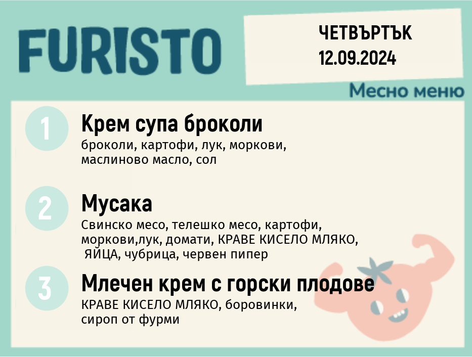 Меню 12.09 месно 300гр.