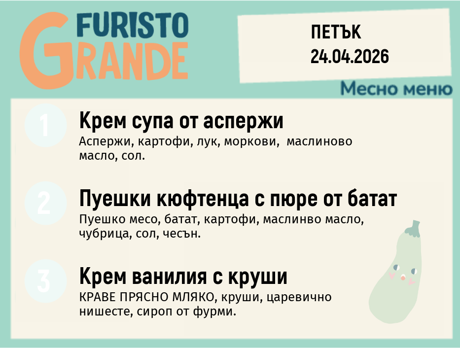 Меню 24.04 месно 300гр. 