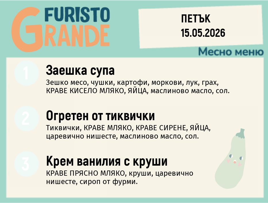 Меню 15.05 месно 300гр.