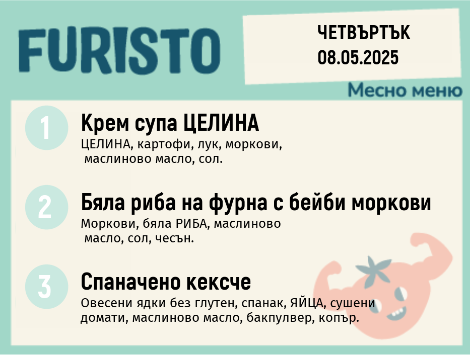 Меню 08.05 месно 200гр. 
