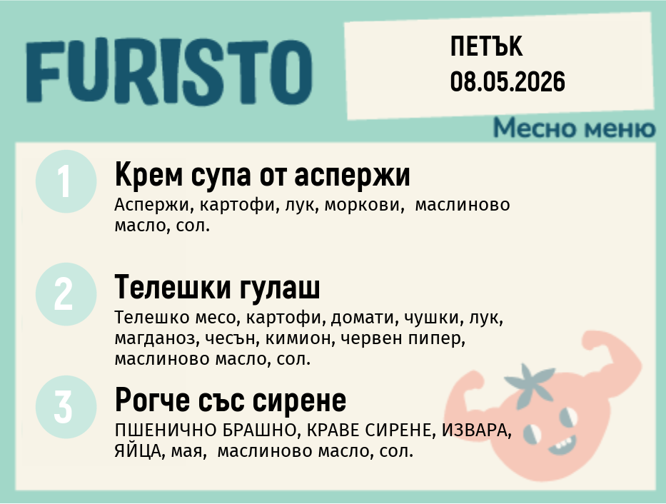 Меню 08.05 месно 200гр. 