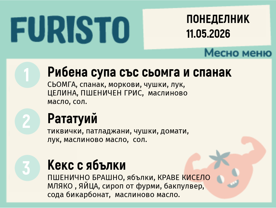 Меню 11.05 месно 200гр. 