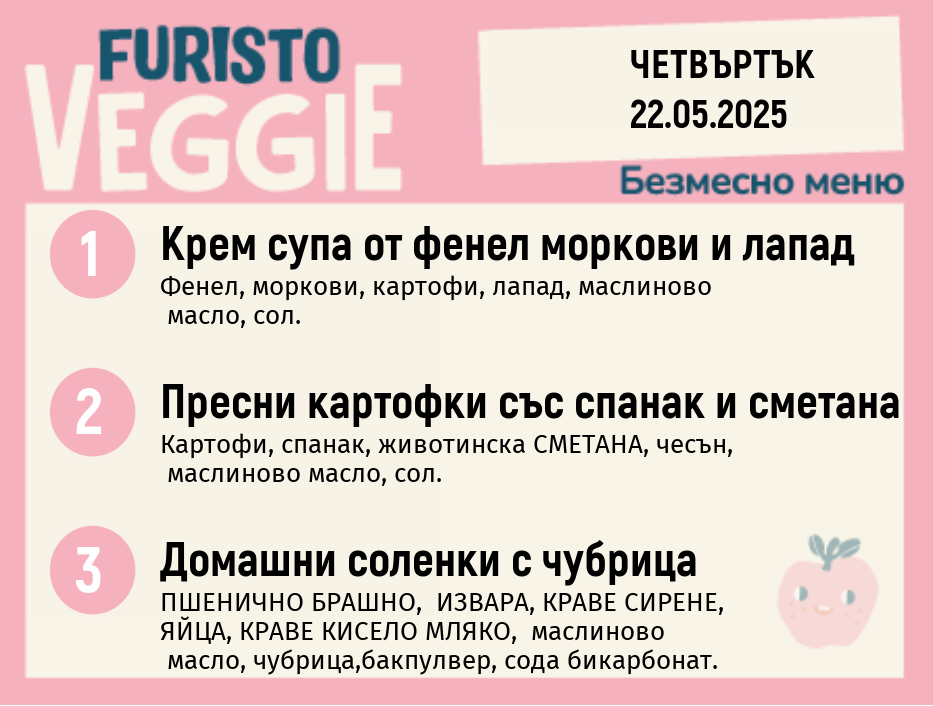 Меню 22.05 безмесно 200гр. 