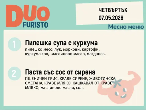 Меню 07.05 DUO 200гр.