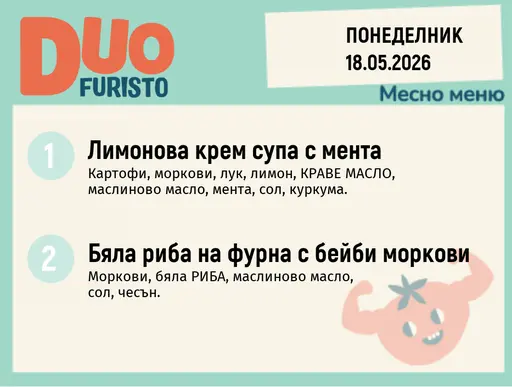 Меню 18.05 DUO 200гр.