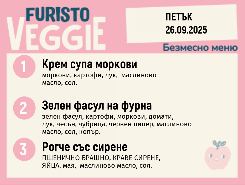 Меню 26.09 безмесно 200гр. 