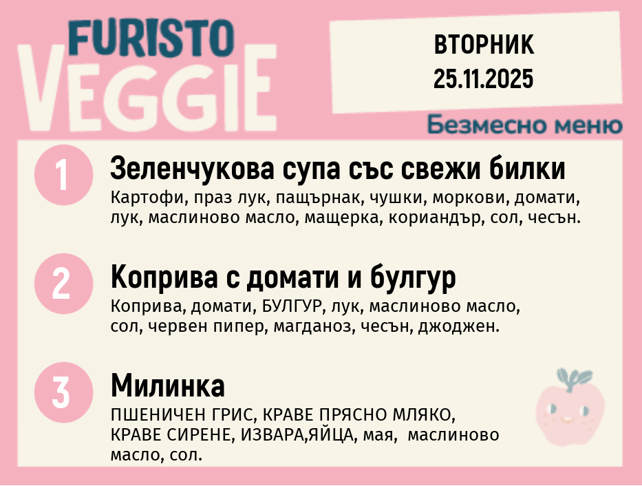 Меню 25.11 безмесно 200гр.