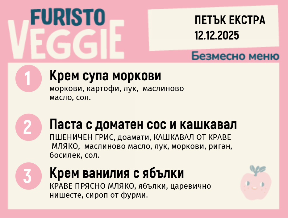 Меню 12.12 Екстра безмесно 200гр.