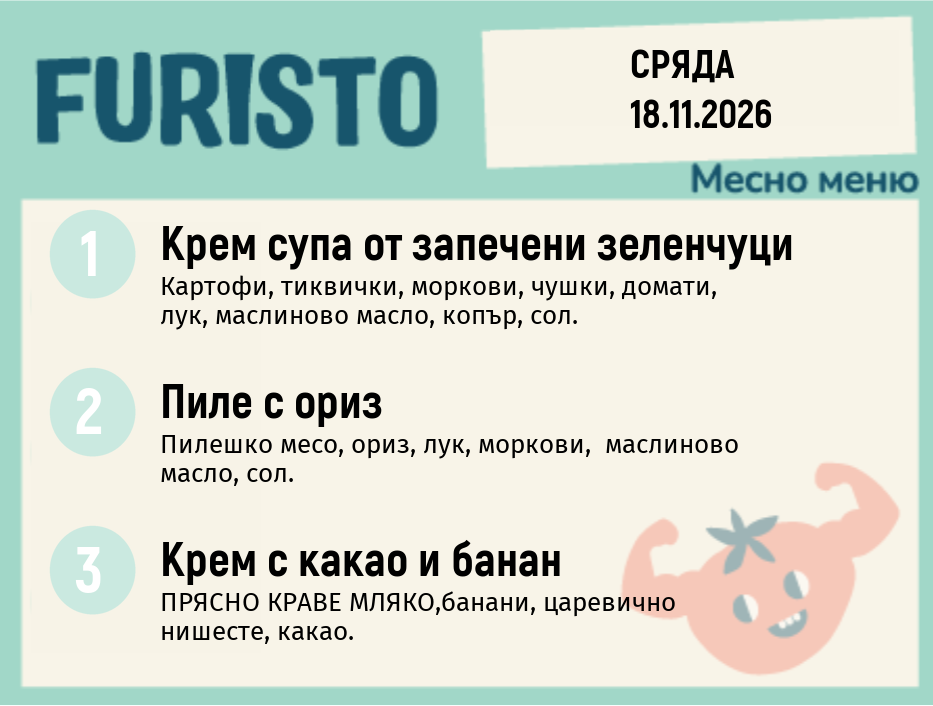 Меню 18.11 месно 200гр.