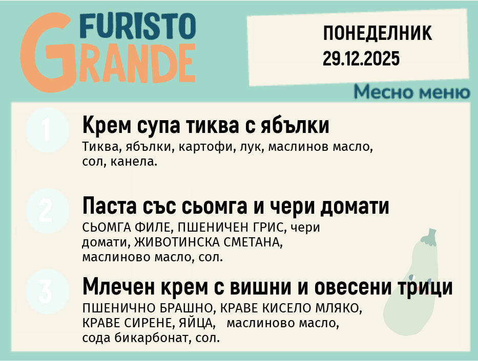 Меню 29.12 месно 300гр.