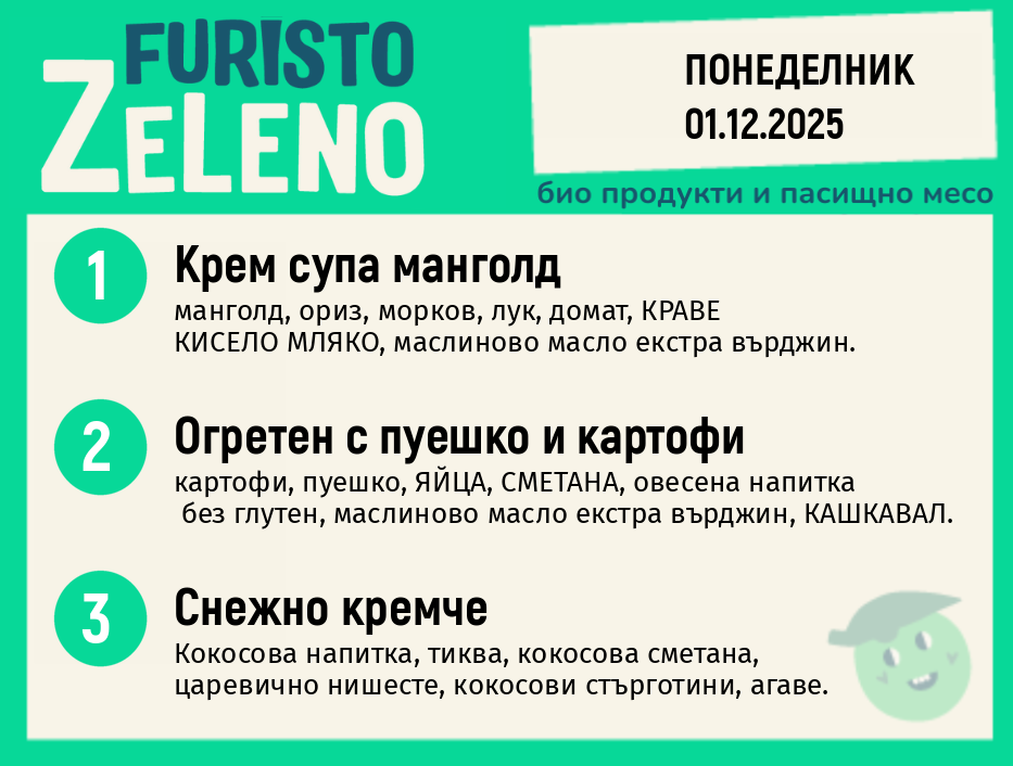 Месно 200 ZeLeno / 01 декември