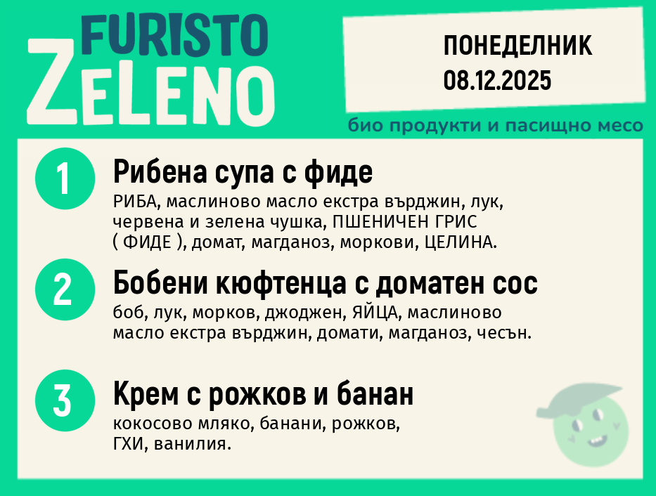 Месно 200 ZeLeno / 08 декември