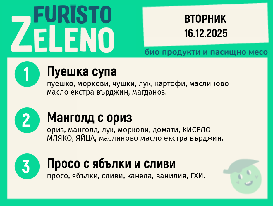 Месно 200 ZeLeno / 16 декември