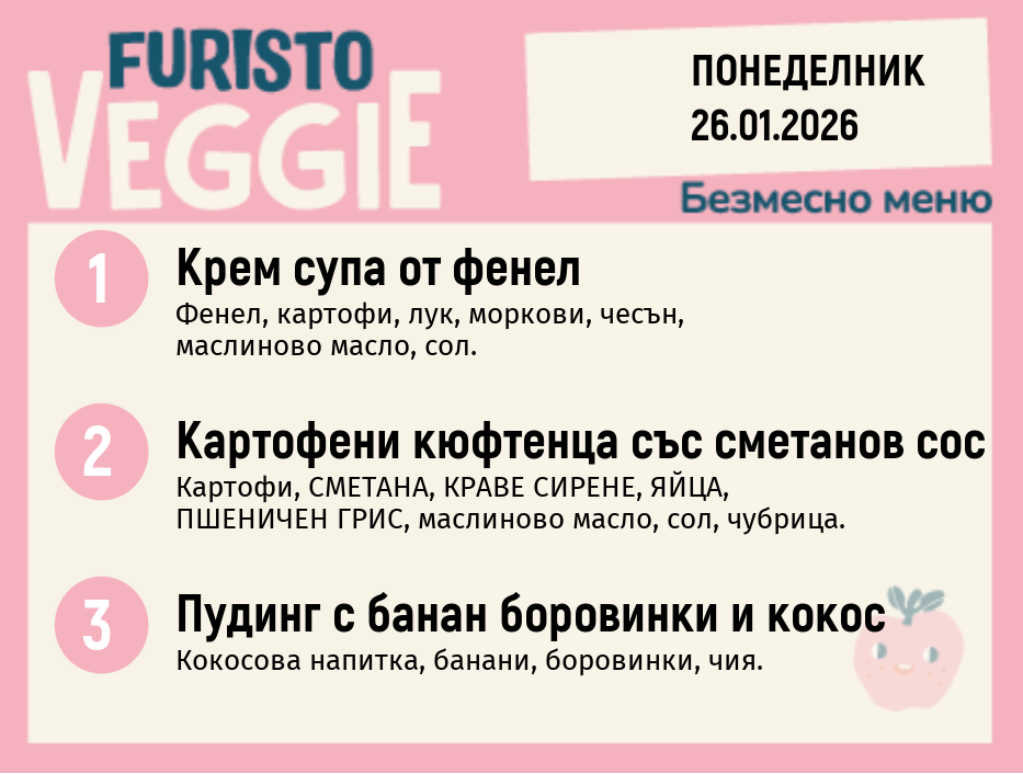 Меню 26.01 безмесно 200гр.