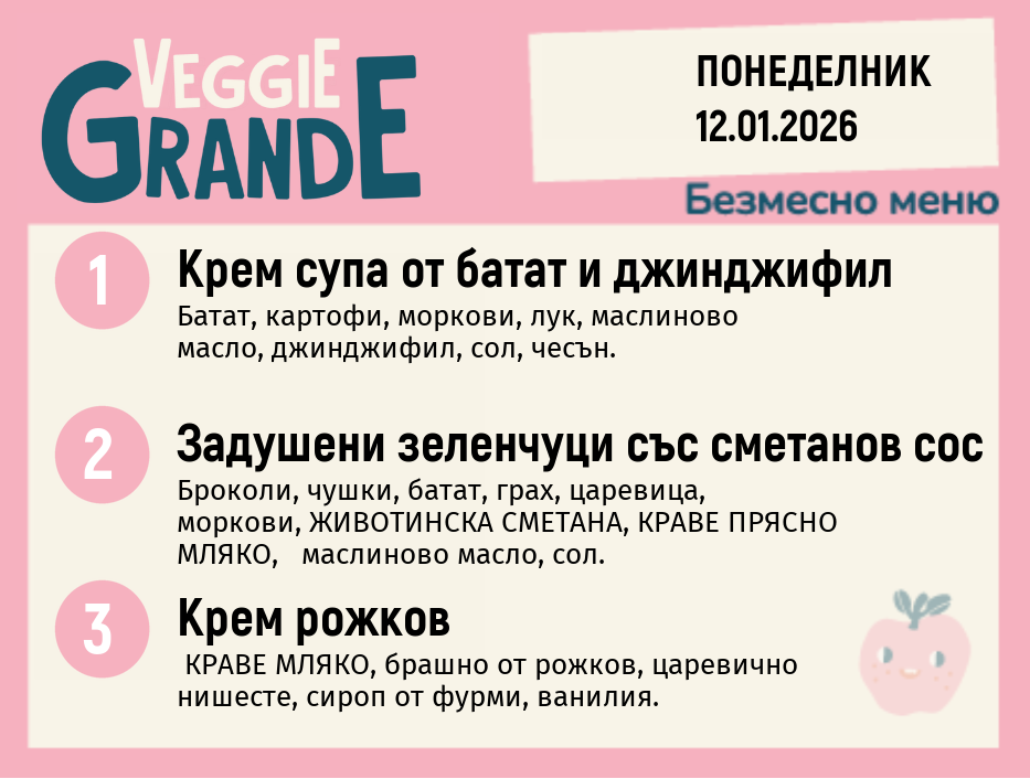 Меню 12.01 безмесно 300гр.