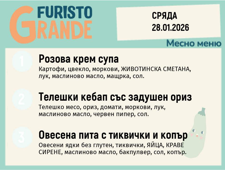 Меню 28.01 месно 300гр. 