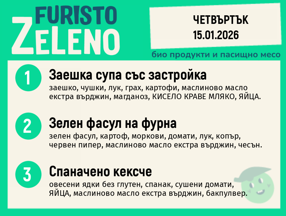 Месно 200 ZeLeno / 15 януари