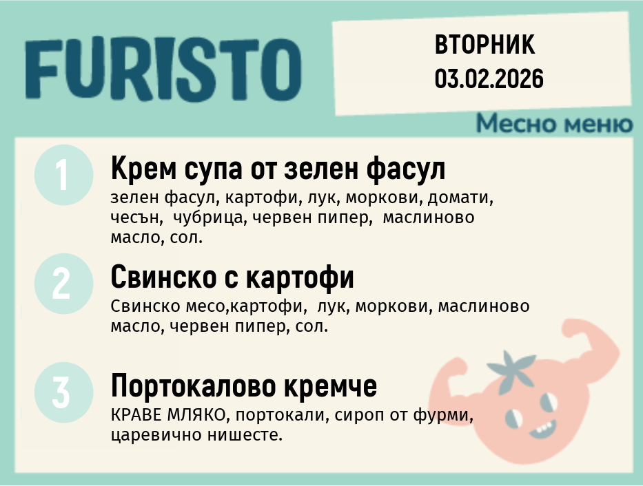 Меню 03.02 месно 200гр.