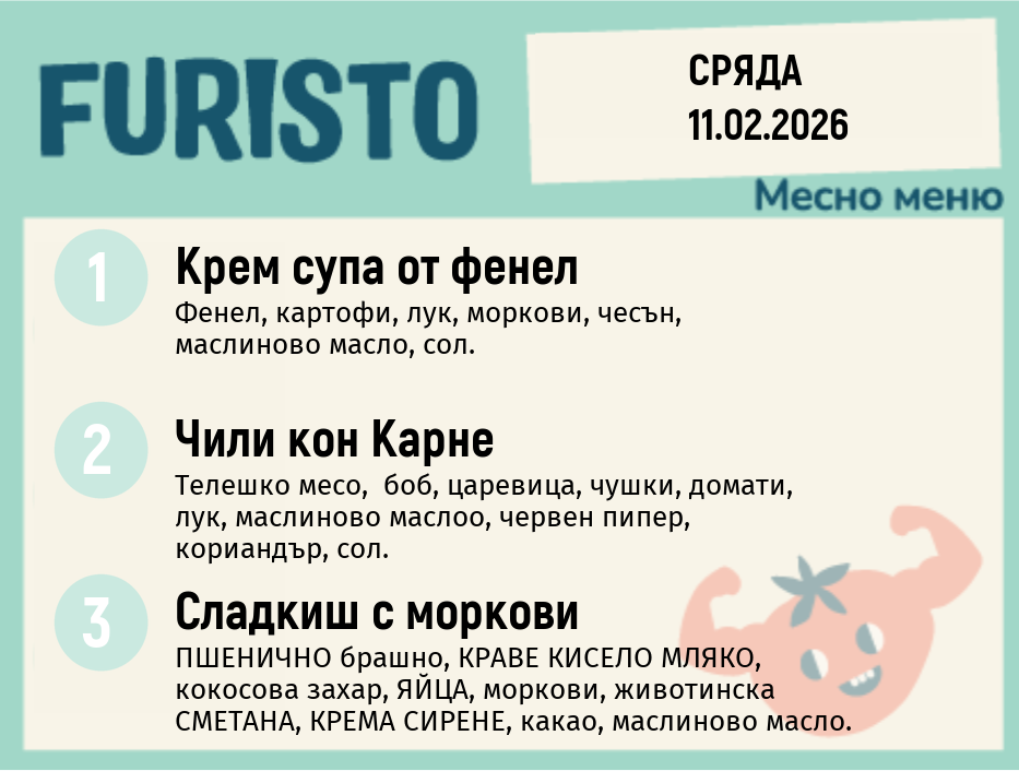 Меню 11.02 месно 200гр. 