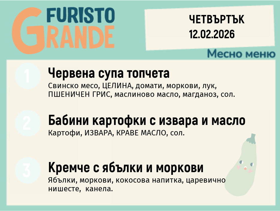 Меню 12.02 месно 300гр.