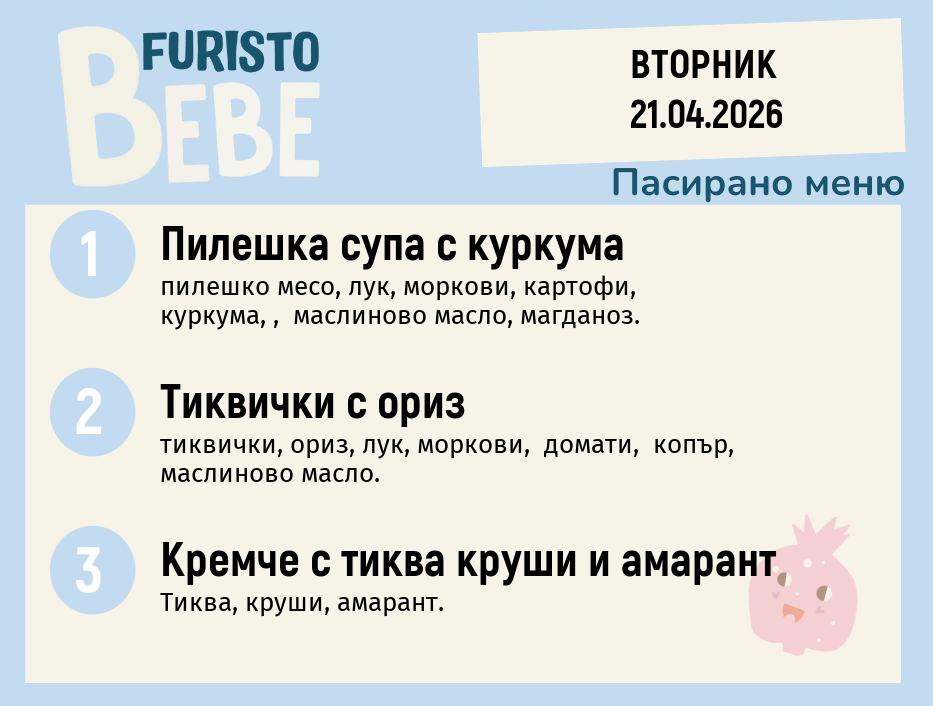 Меню 21.04 Bebe 200гр.