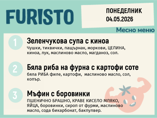 [DY.04.26.9869] Меню 04.05 месно 200гр. 