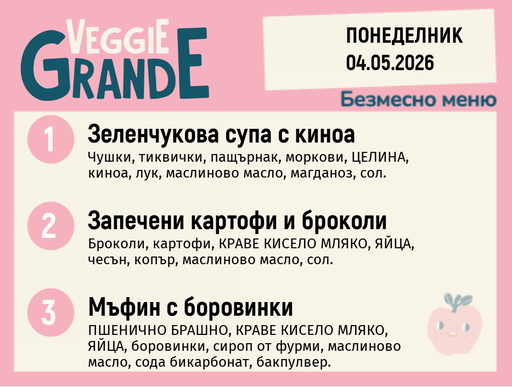 [DY.04.26.9960] Меню 04.05 безмесно 300гр.