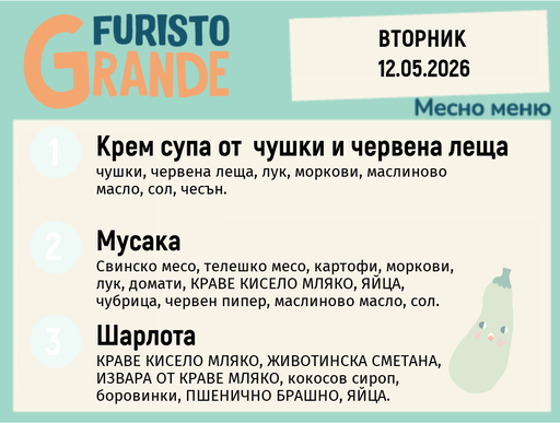 [DY.04.26.9975] Меню 12.05 месно 300гр.
