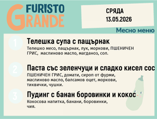 Меню 13.05 месно 300гр. 