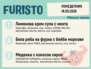 Меню 18.05 месно  200гр.