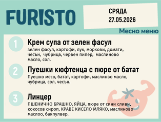 Меню 27.05 месно 200гр.