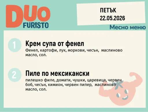 Меню 22.05 DUO 200гр.