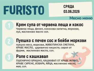Меню 03.06 месно 200гр. 