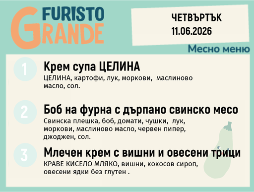 [DY.05.26.10420] Меню 11.06 месно 300гр.