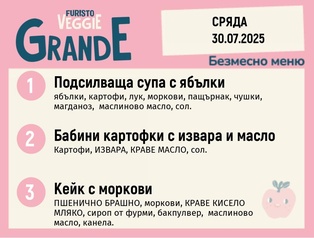 Меню 30.07 безмесно 300гр.