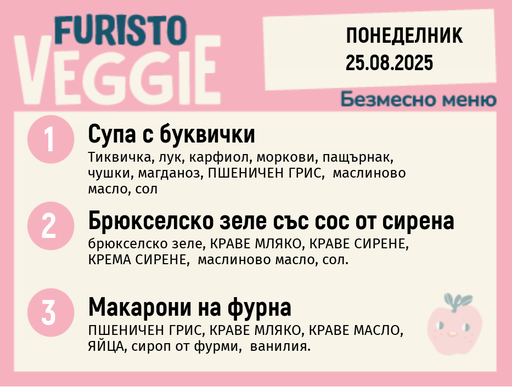 [DY.07.25.5971] Меню 25.08 безмесно 200гр.