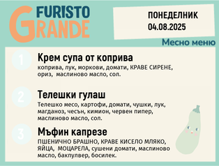Меню 04.08 месно 300гр. 