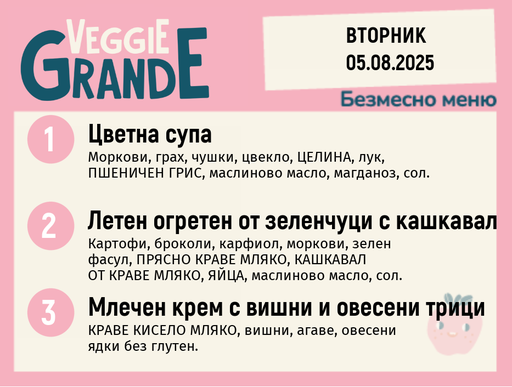 [DY.07.25.6034] Меню 05.08 безмесно 300гр.