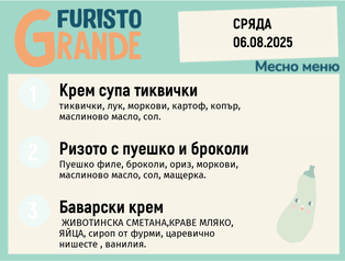 Меню 06.08 месно 300гр.