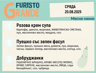 Меню 20.08 месно 300гр. 