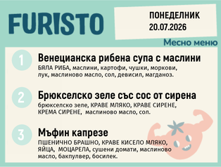 Меню 20.07 месно 200гр.
