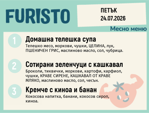 [DY.06.26.10749] Меню 24.07 месно 200гр.