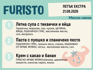 Меню 21.08 Екстра месно 200гр.