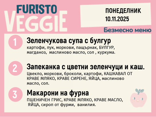 [DY.10.25.7048] Меню 10.11 безмесно 200гр.