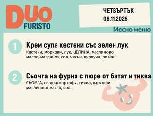 Меню 06.11 DUO 200гр.