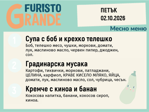 [DY.08.26.11962] Меню 02.10 месно 300гр.