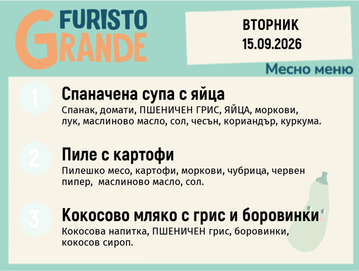 [DY.08.26.11930] Меню 15.09 месно 300гр.