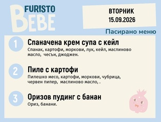 Меню 15.09 Bebe 200гр.