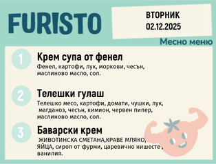 Меню 02.12 месно 200гр.